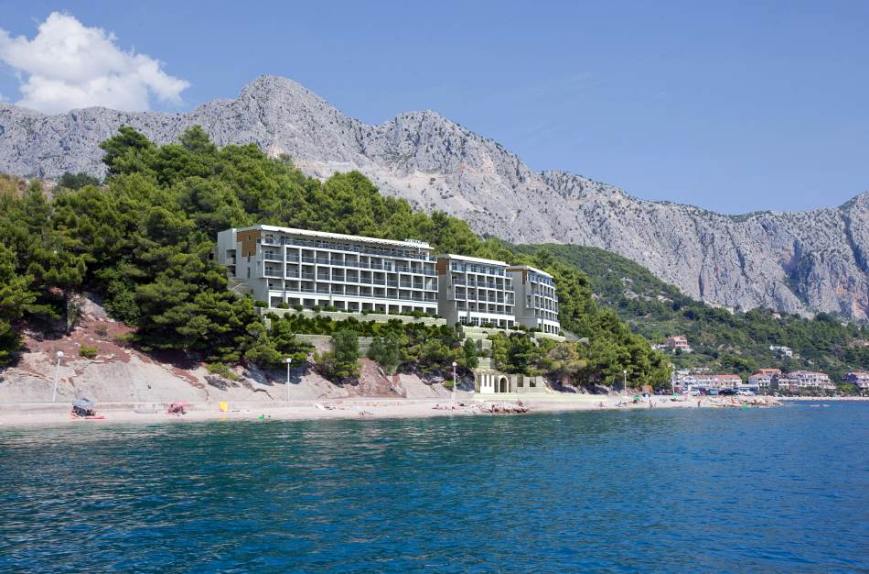 Példa arra, hogyan nézhet ki a tengerparti szálloda Dalmáciában ezen a helyen