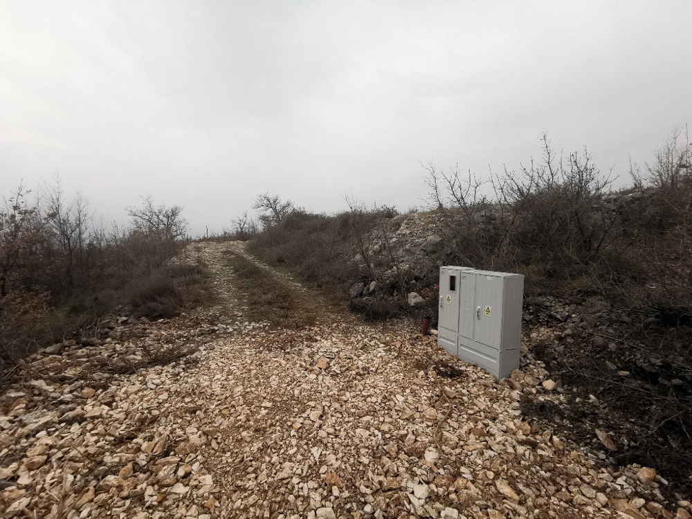 Eladó telek Crikvenica közelében, a Kvarner-öböl északi részén.