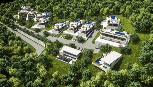 A második koncepció, amelyre engedély van - építési terület vásárlása Horvátországban.