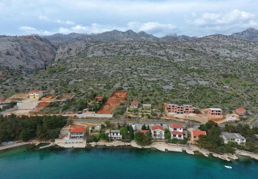 Eladó telek Starigrad Paklenicában, Horvátországban - Panoráma cserkészet.