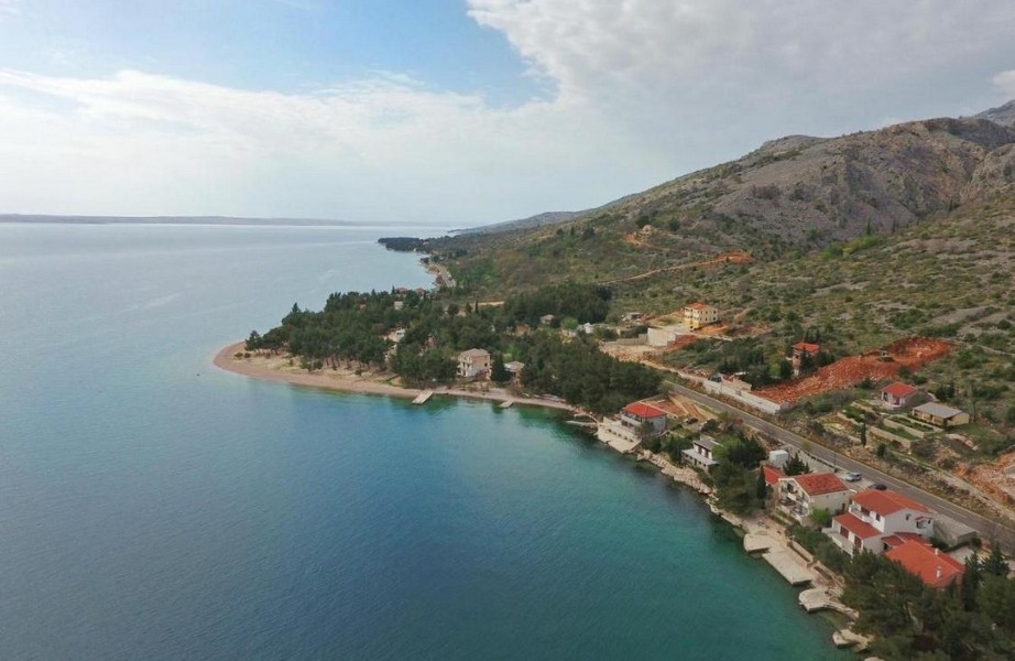 Tengerre néző ingatlan G392, Starigrad Paklenica, Horvátország.