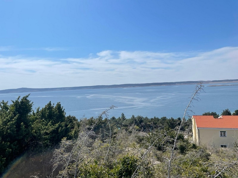 Tengerre néző ingatlan G392, Starigrad Paklenica.