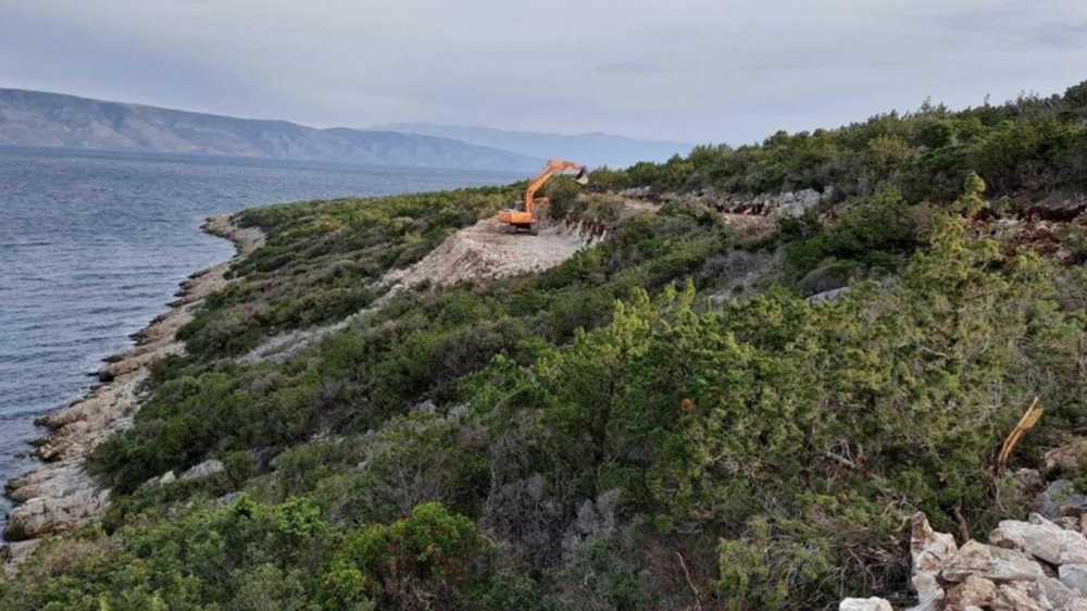 Tengerparti ingatlan Horvátországban.