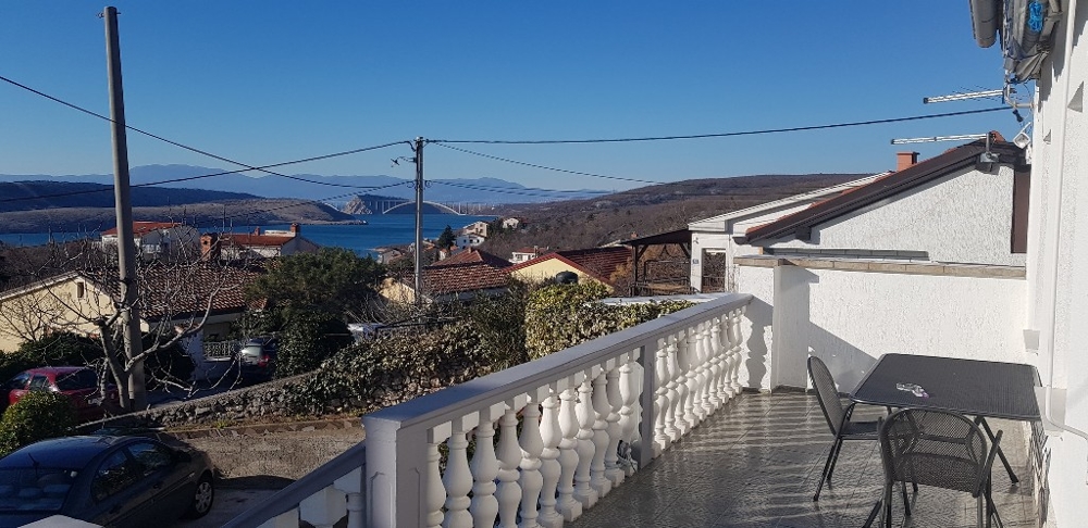 Tengerre néző H1067 ingatlan Crikvenica közelében, a Kvarner-öböl régiójában.