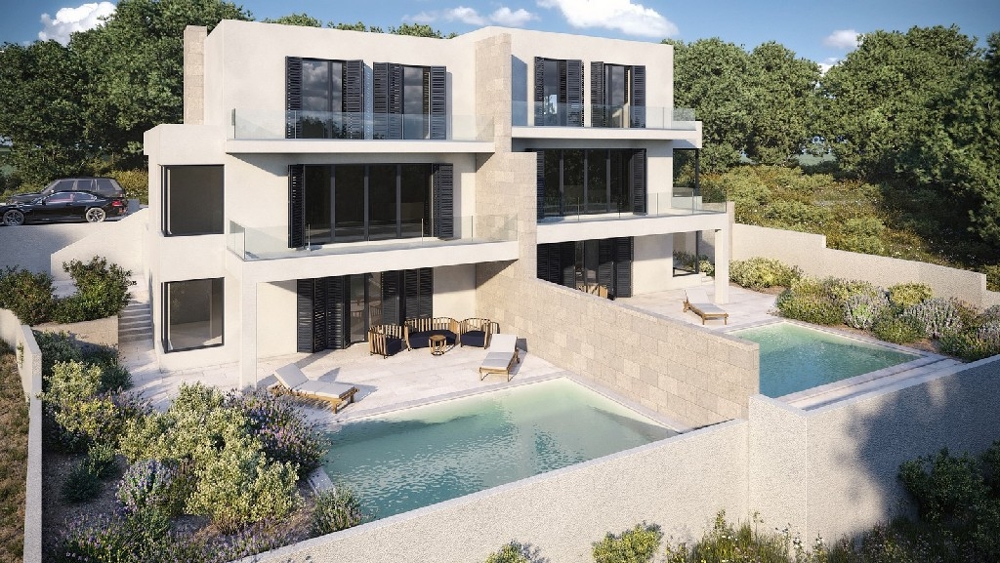 Új házak Dalmáciában eladók.