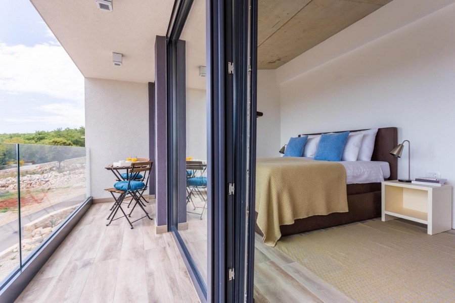 Második hálószobás ingatlan Krk szigetén