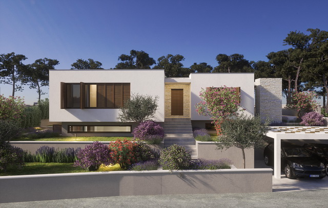 A H1285 ingatlan elölnézete