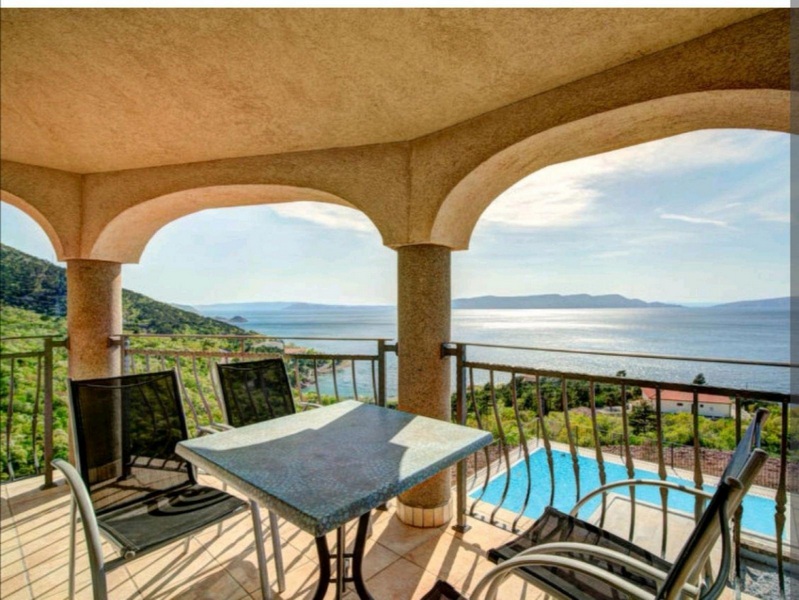 Tengerre néző ház Horvátországban eladó - Panorama Scouting H1914.