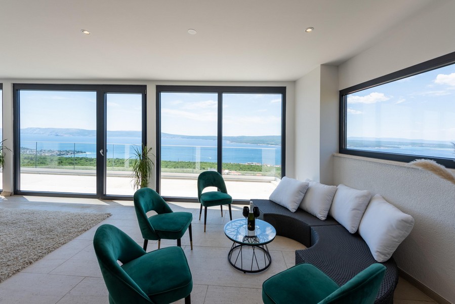 A H1932 villa berendezése Crikvenicában, Horvátországban - Panorama Scouting.