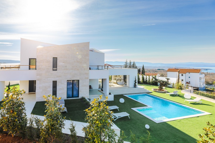 Luxusvilla vásárlása Horvátországban, a Kvarner-öbölben, Krk szigetén - Panorama Scouting Immobilien H2125, vételár: 1 500 000 EUR - 2. kép