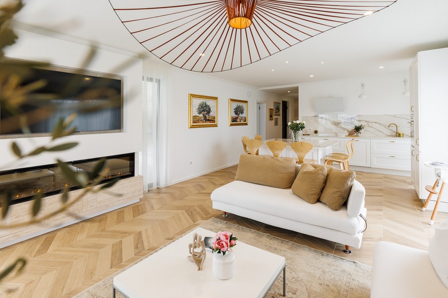 Nappali a H2125 ingatlanban Horvátországban, Krk-sziget - Panorama Scouting