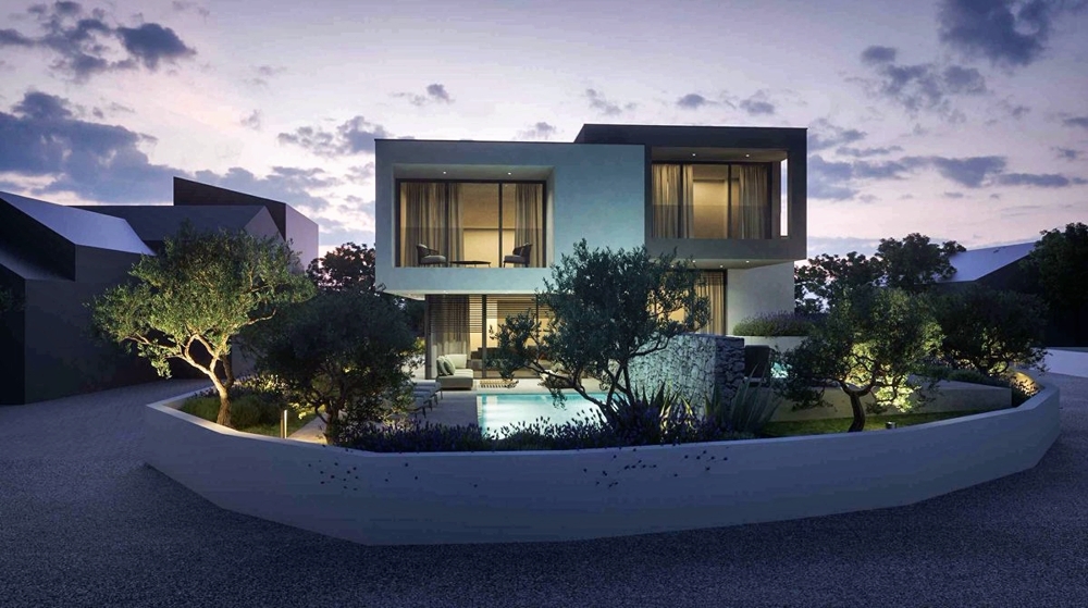 Ingatlan Horvátország - Vodice, Ház Panoráma Scouting H2152