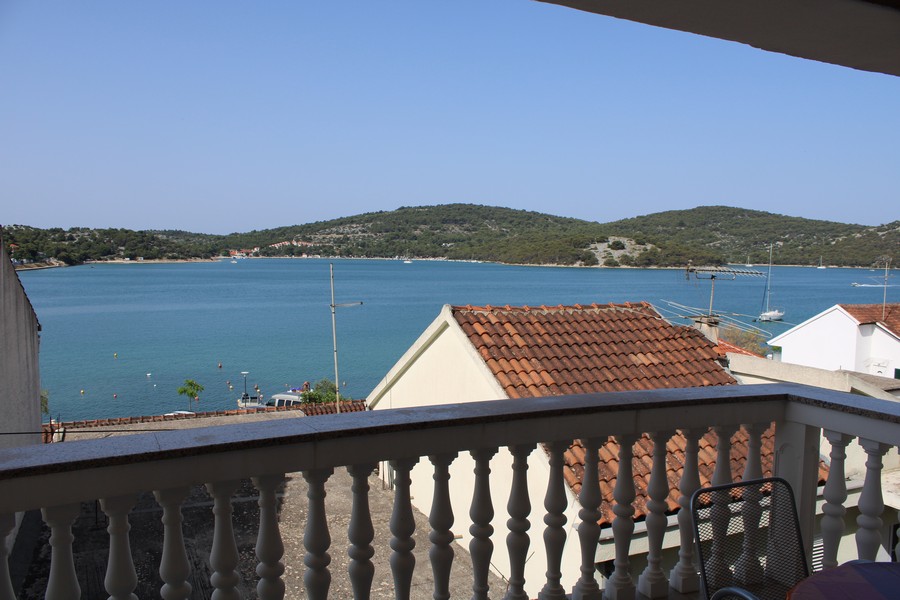 Horvátország Ingatlan - Murter Tisno sziget, Panoráma Scouting ház H2202