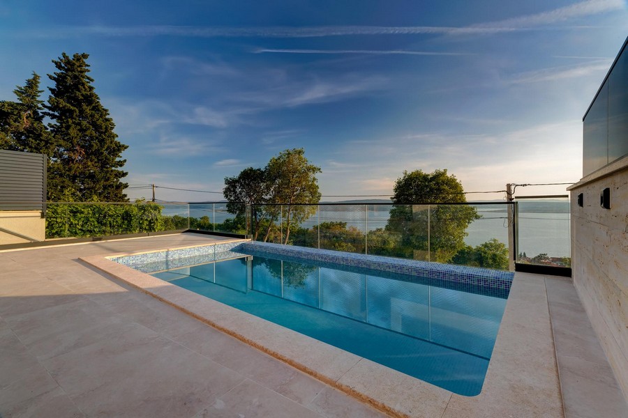 Modern ikerház vásárlása Horvátországban, Kvarner Bay, Crikvenica - Panorama Scouting Immobilien H2228, vételár: 600 000 EUR - 2. kép