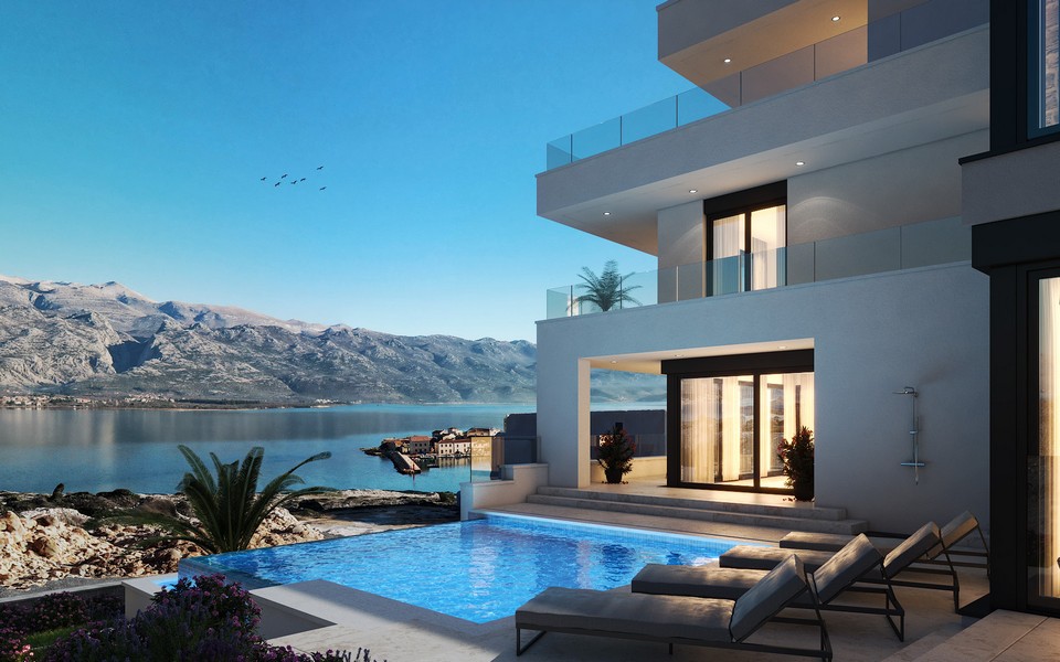 Luxusvilla vásárlása Horvátország - Panorama Scouting H2319.