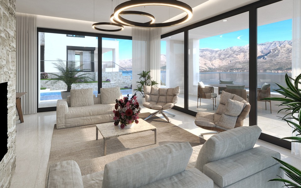 H2319 ingatlan nappalija Horvátországban, Zadar - Panorama Scouting