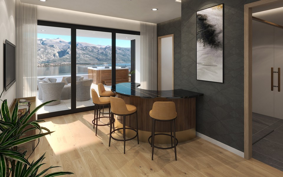 A H2319-es ingatlan konyhája eladó Horvátországban, Zadar - Panorama Scouting.