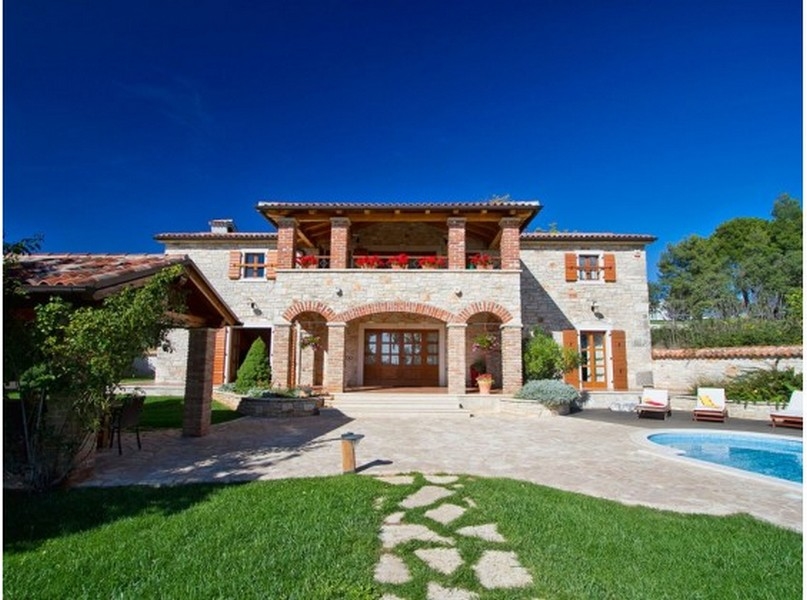 Ingatlan Isztria - Panoráma cserkészet.