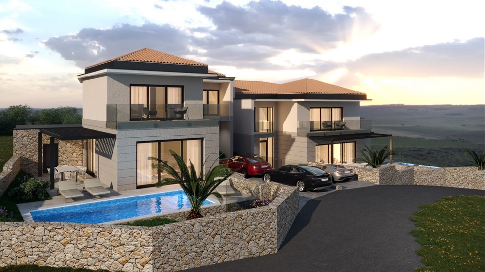 A H2398-as ház bal fele eladó