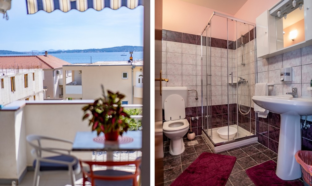 Ház zöldellő kerttel és pálmafákkal