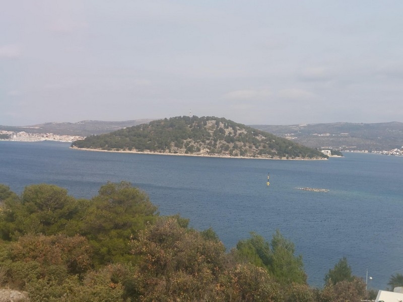 Tengerre néző villa H2483, amely eladó Rogoznica közelében Horvátországban - Panorama Scouting.