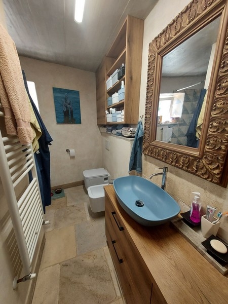 Felújított fürdőszoba