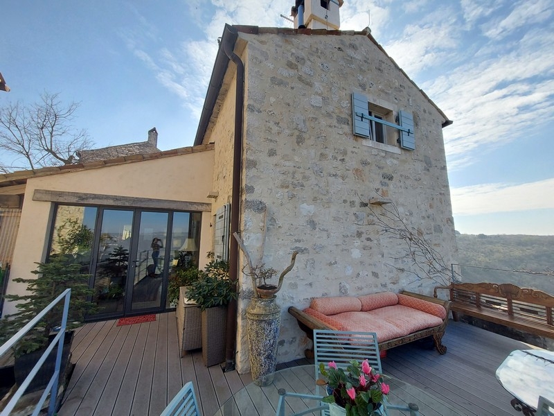 Tengerre néző terasz