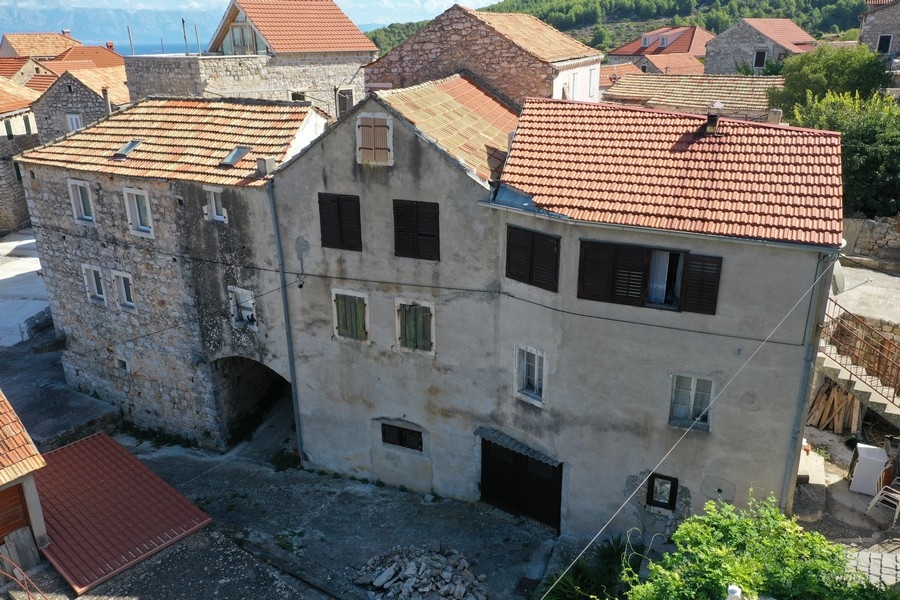 Dalmát ház a város központjában