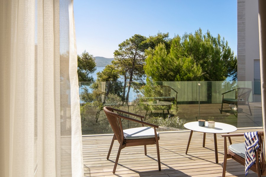 Tengerre néző terasz.