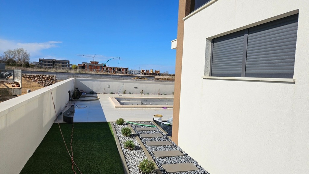 A horvátországi H2640 ingatlan 3D-s megjelenítése.