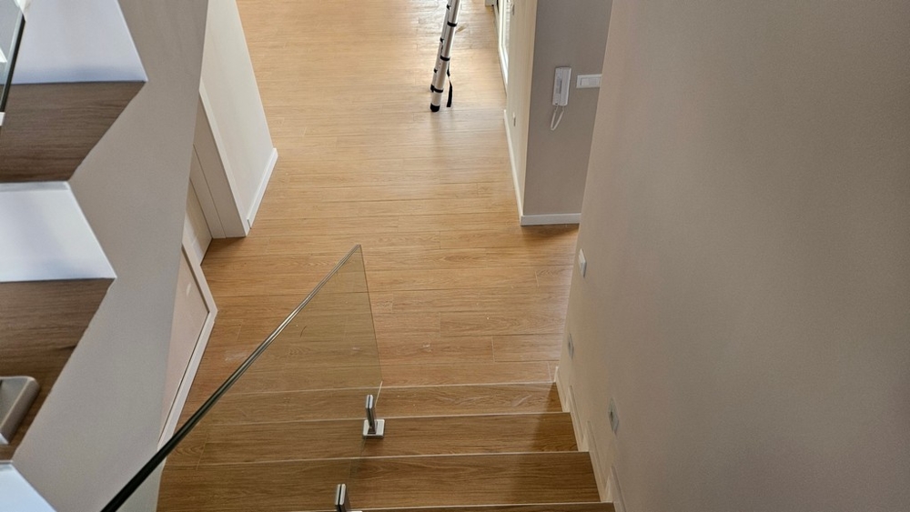 Panorámás kilátás a tengerre a H2640 ingatlanról Privalakban, Zadar régióban.