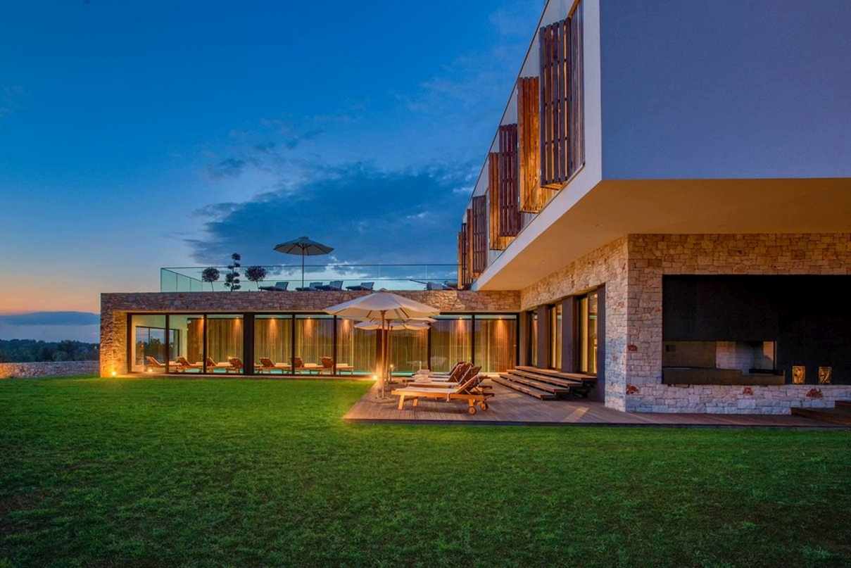 Eladó új luxusvilla Isztria területén Porec közelében - Panoráma cserkészet.