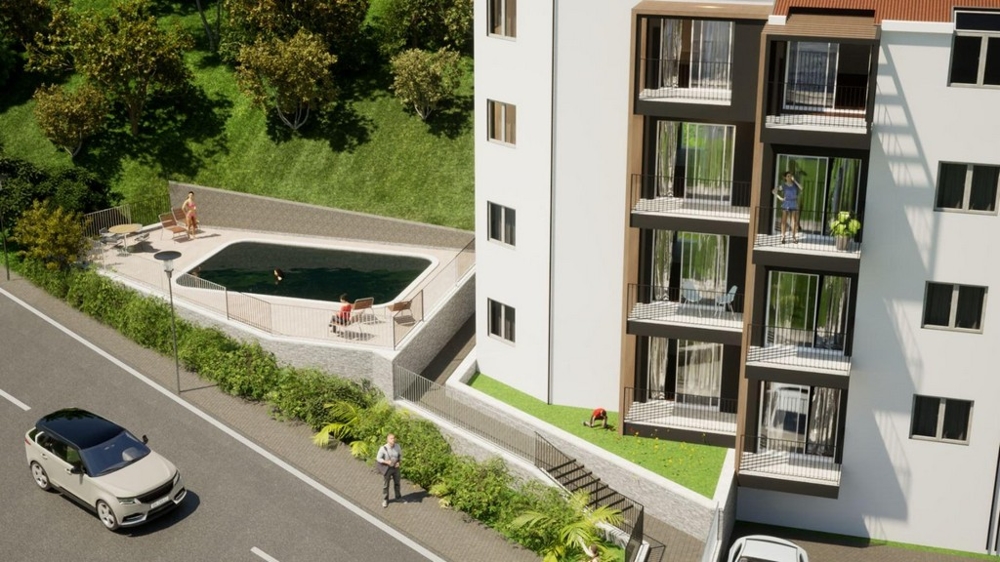 4 apartman tengerre néző kilátással és közös medencével - Real Estate Croatia