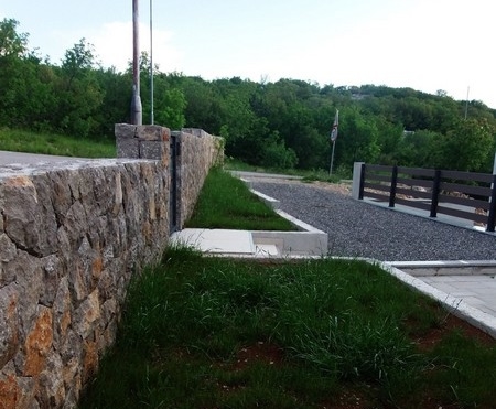 Gyönyörűen parkosított kert