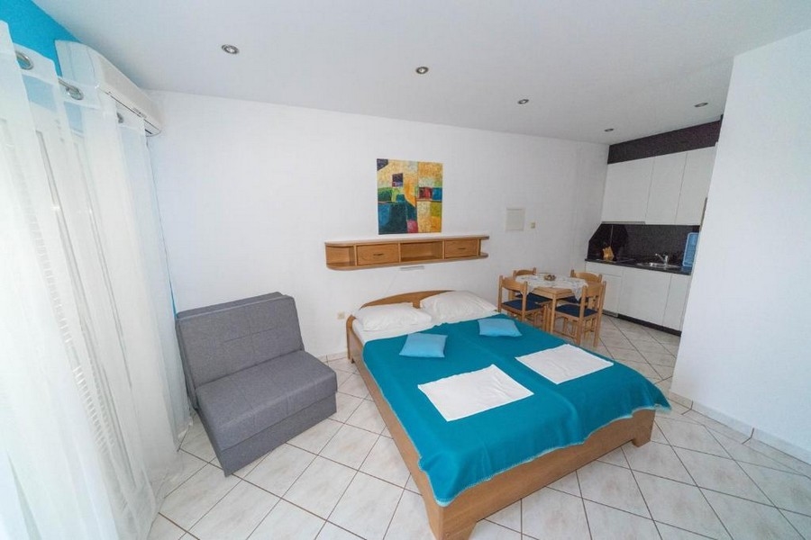 Apartmanok franciaággyal