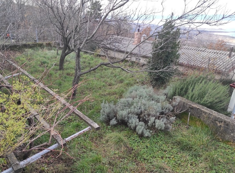 Tágas, tengerre néző kert – Horvátországi ingatlan