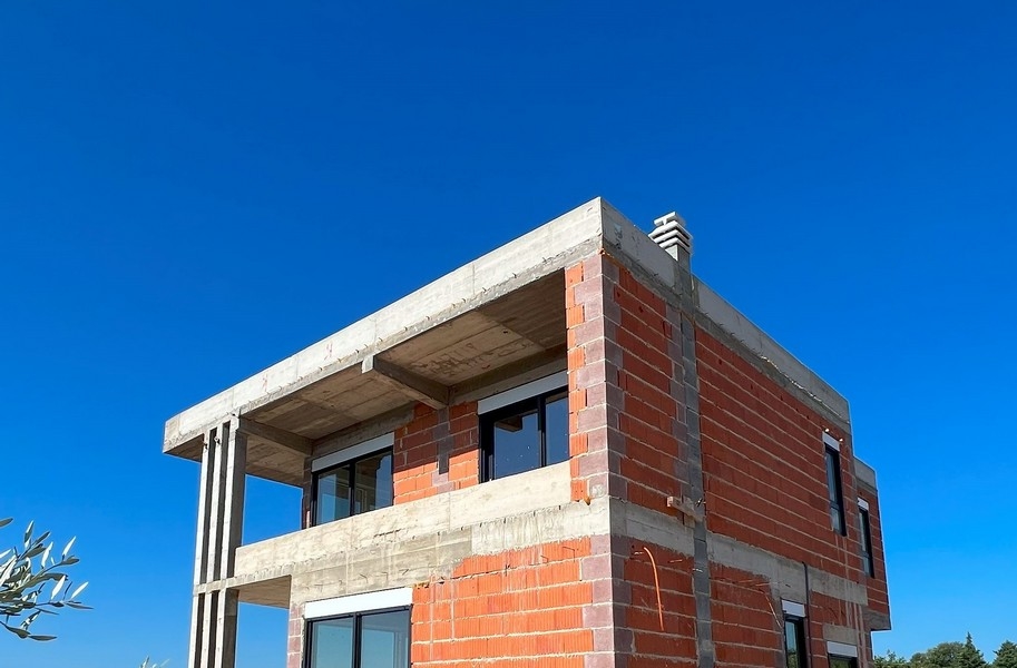 Tengerre néző erkély Krk szigetén, ingatlan Horvátország - Panorama Scouting