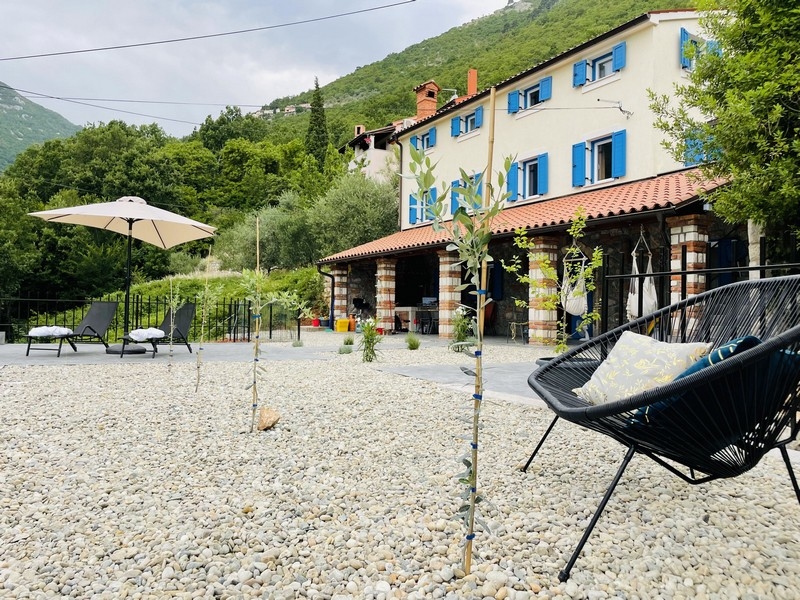 Eladó mediterrán villa Isztrián, Moscenicka Draga közelében - Panoráma cserkészet.