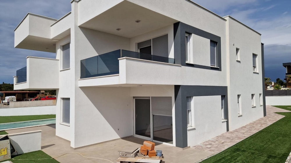 Vásároljon új házat a horvátországi Pag szigeten - Panorama Scouting H3457.