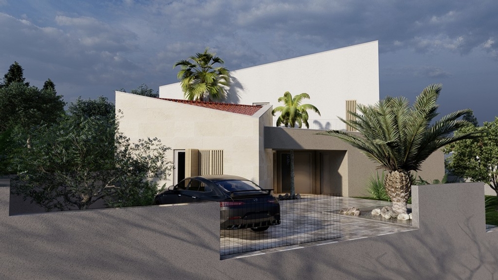 Hozzáférés a H3473 villához Horvátországban, Malinska közelében.