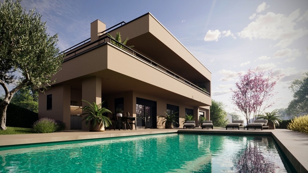 Ingatlan Isztrián - Panorama Scouting H3513.