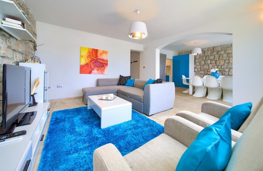 Modern lakóterület a H3553-as ingatlanban Novi Vinodolskiban, Horvátországban.