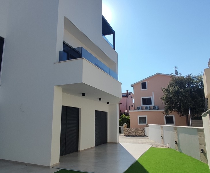 Horvátországi ingatlan 3D-s megjelenítése.