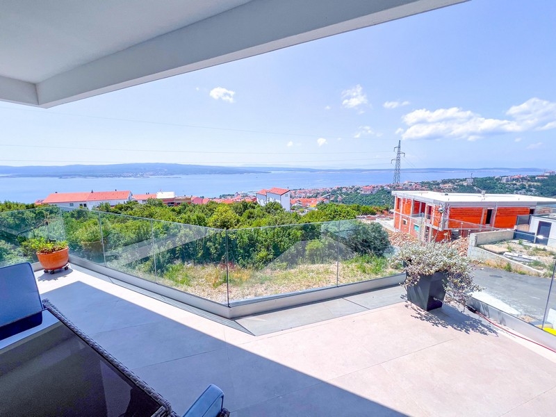 Tengerre néző H3601 ingatlan Crikvenicában, Horvátországban - Panorama Scouting.