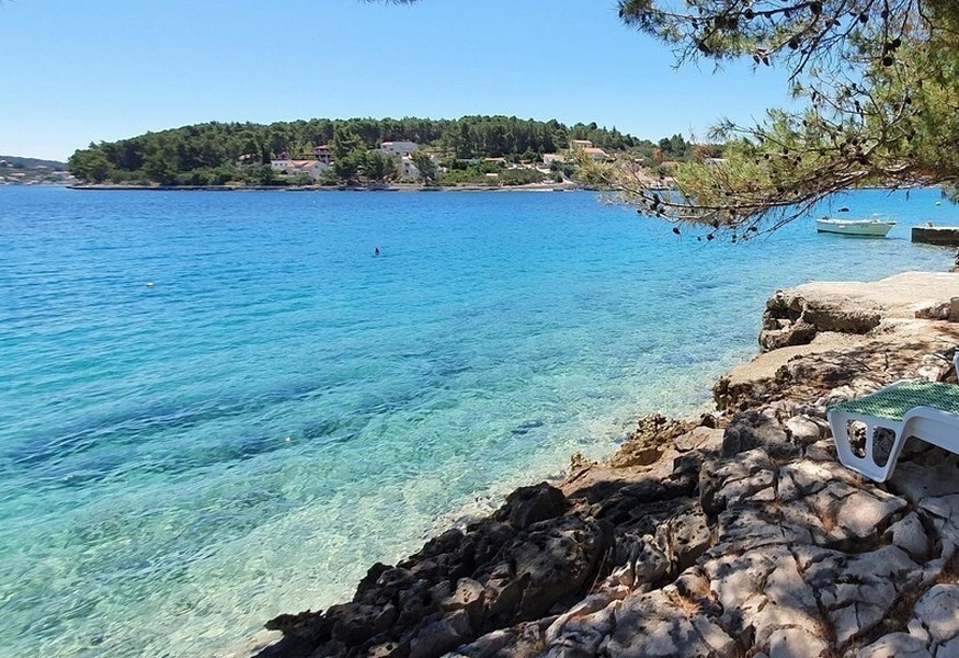 H3608 ingatlan strandja Horvátországban - Panoráma cserkészet.