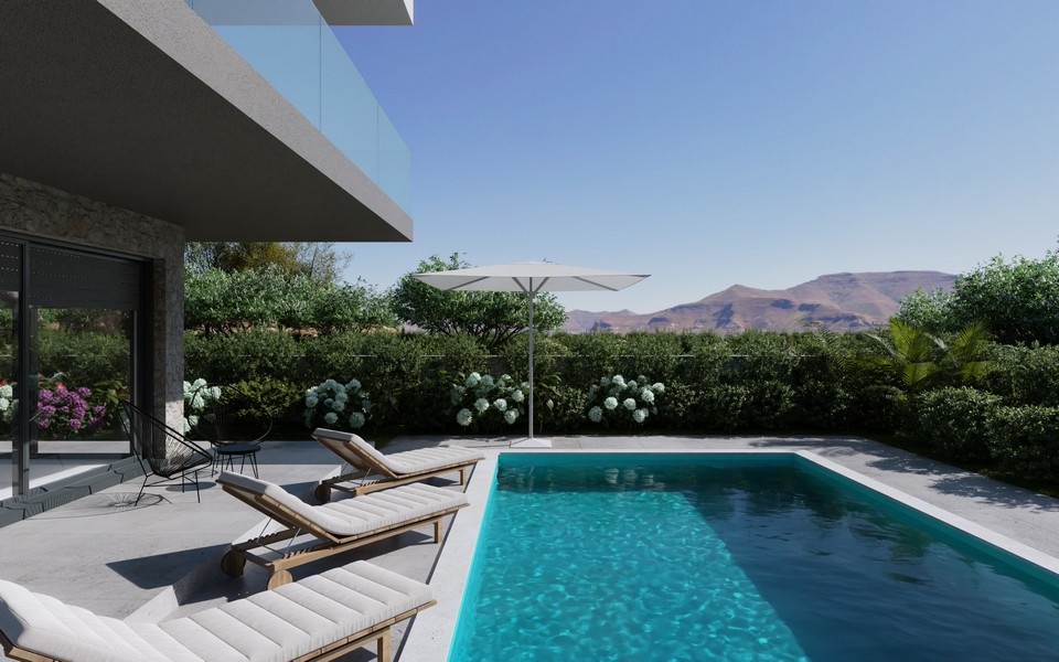 Vásároljon egy modern villát Horvátországban Murter szigetén - Panorama Scouting.