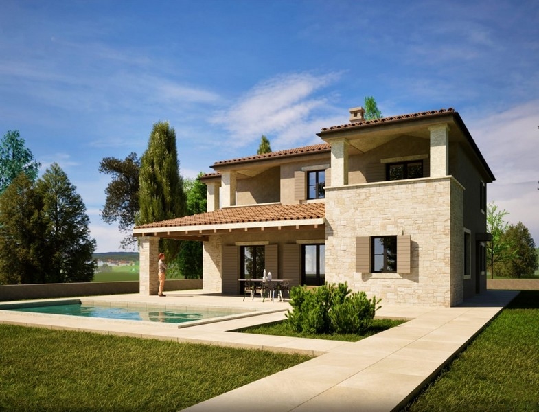 Vásároljon villát Isztrián - Panorama Scouting H3624.