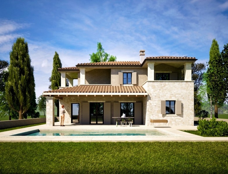 A Villa H3624 3D képe.