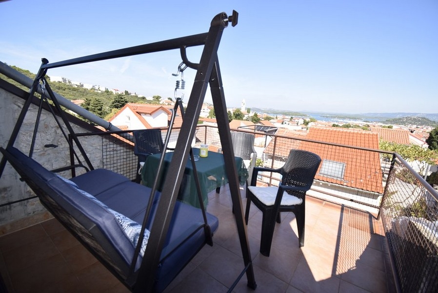 A Murter H3689-es ingatlan tetőterasza.