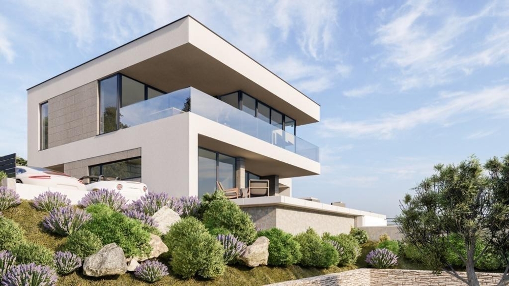 Villa H3766 Krk közelében.